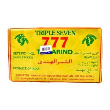 777 Tamarind 1Kg, 20 Pieces Per Carton
